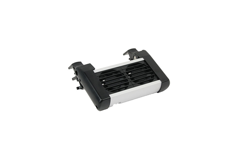 BLAU Kühler Ventilator 2 Lüfter