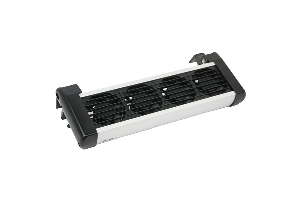 BLAU Kühler Ventilator 4 Lüfter