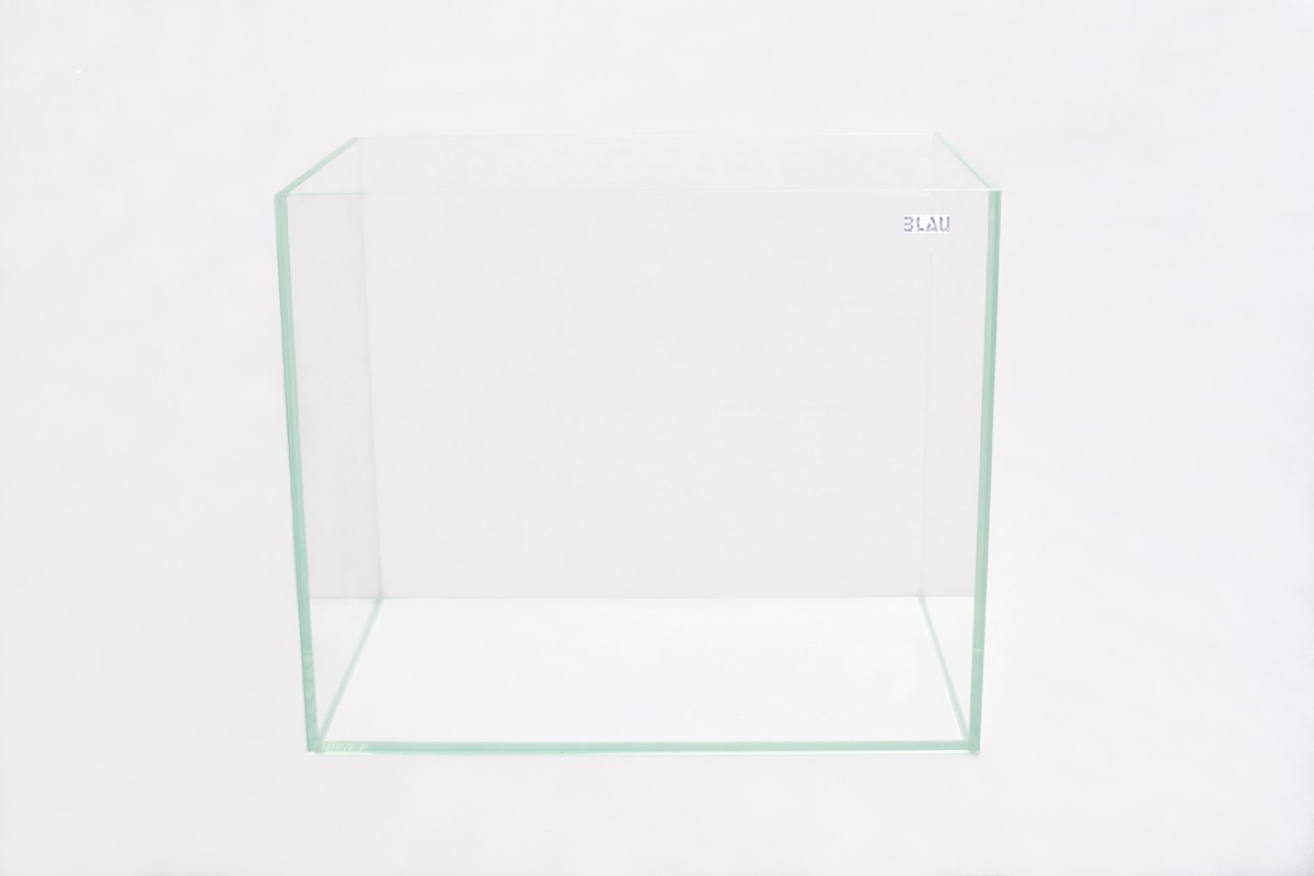 BLAU Cubic Aquascaping Rechteck 80 Liter Weißglas 62x36x36 cm