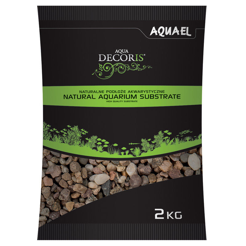 AquaEL Aquarienkies naturbunt, 5-10 mm, 2 kg