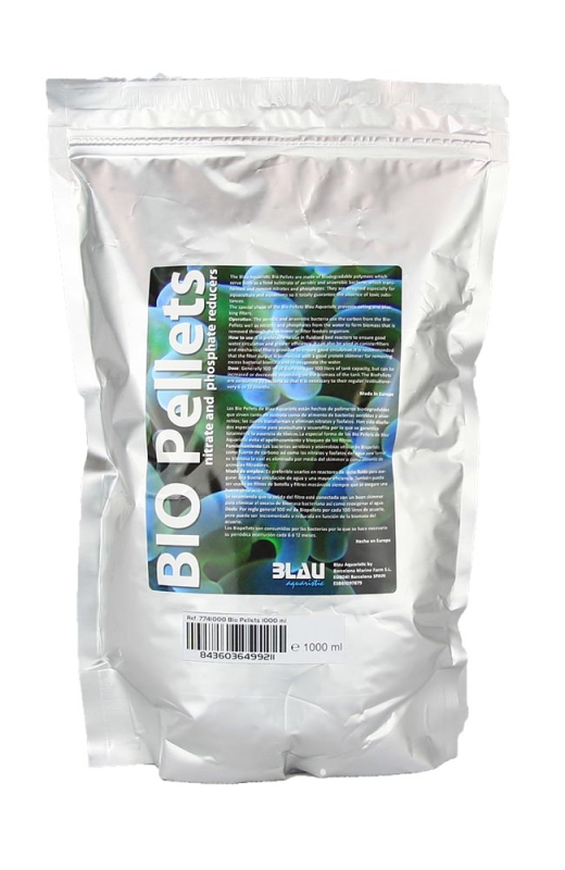 BLAU Biopellets Nitratreduktion 1000 ml