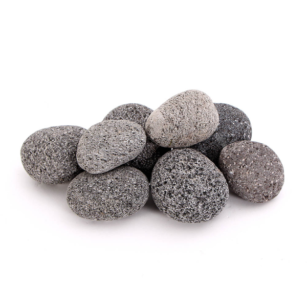 OrinocoDeco Black Pebble Stein 2-7 cm