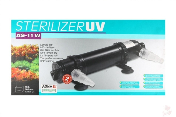AquaEL UV Lampe Sterilisator UV AS 11W