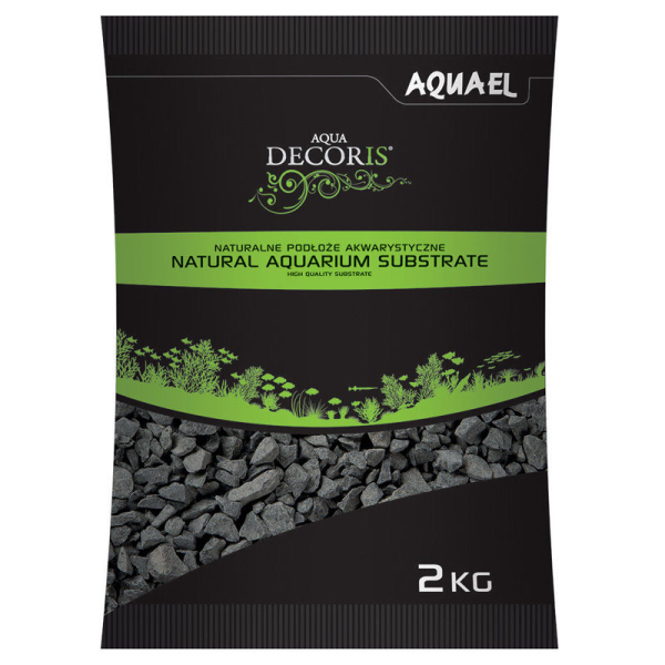 AquaEL Aquarienkies schwarz 2-4 mm 2 kg