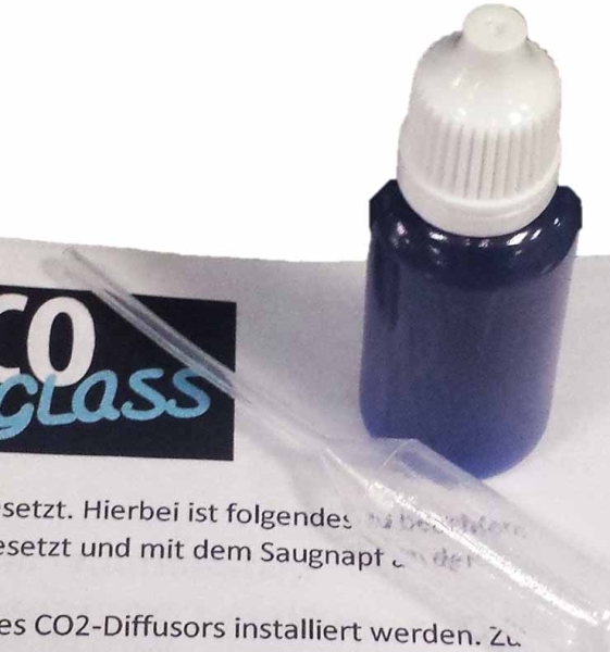 OrinocoGlass CO2 Dauertest inkl. Testfl&uuml;ssigkeit 20mg/l