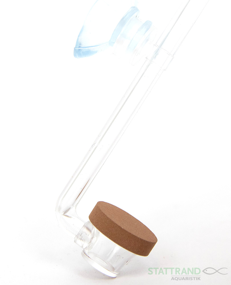 OrinocoGlass CO2 Inline Diffusor aus Glas 16/22mm – CO2 Zufuhr bis