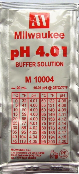 Milwaukee pH Eichlösung 20 ml pH4