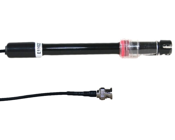 STATTRAND AQUARISTIK pH-Elektrode mit 2 m BNC Stecker Schwarz