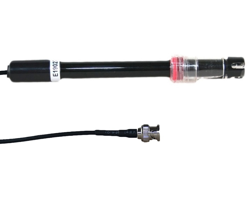 STATTRAND AQUARISTIK pH-Elektrode schwarz mit BNC-Stecker für Aqua-Medic pH-Controller