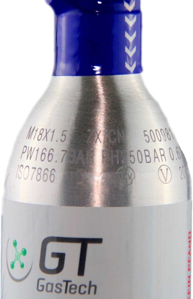 STATTRAND CO2 Mehrweg-Vorratsflasche 425g kompatibel Sodastream