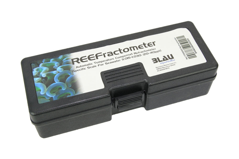 BLAU REEFractometer / Refraktometer für Meerwasser