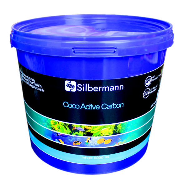 Silbermann Aktivkohle Kokos 5000 ml
